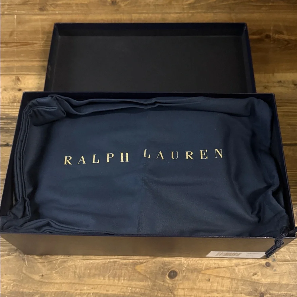 Ralph Lauren Purple Label Men's Severn Calf Suede LowTop Sneakers Cacao NEW $895 - Picture 14 of 16